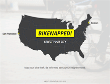 Tablet Screenshot of bikenapped.com